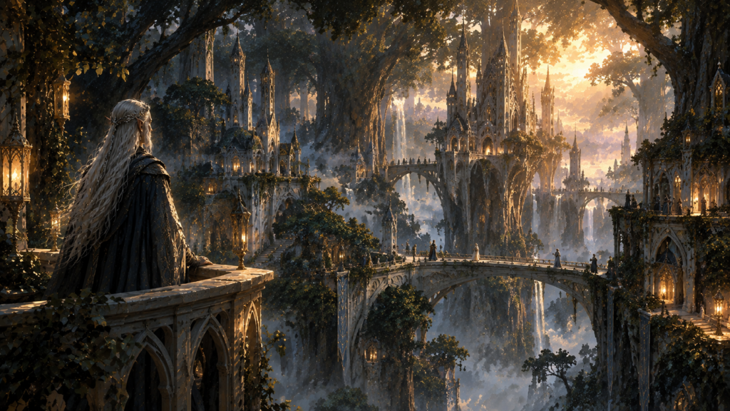 Elves in fantasy lore